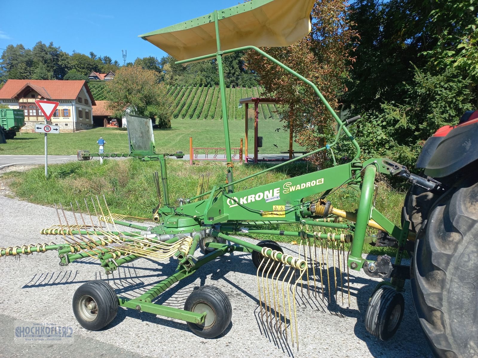Schwader tipa Krone SW 46, Gebrauchtmaschine u Wies (Slika 1)