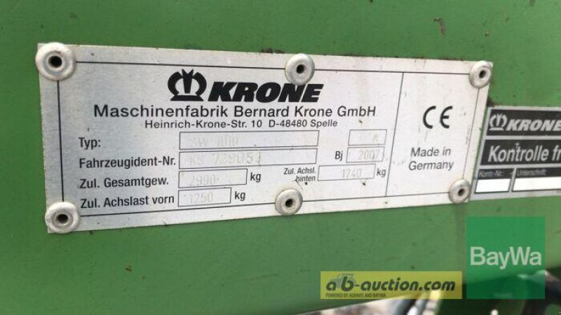 Schwader от тип Krone SWADRO 1010, Gebrauchtmaschine в Mindelheim (Снимка 29)