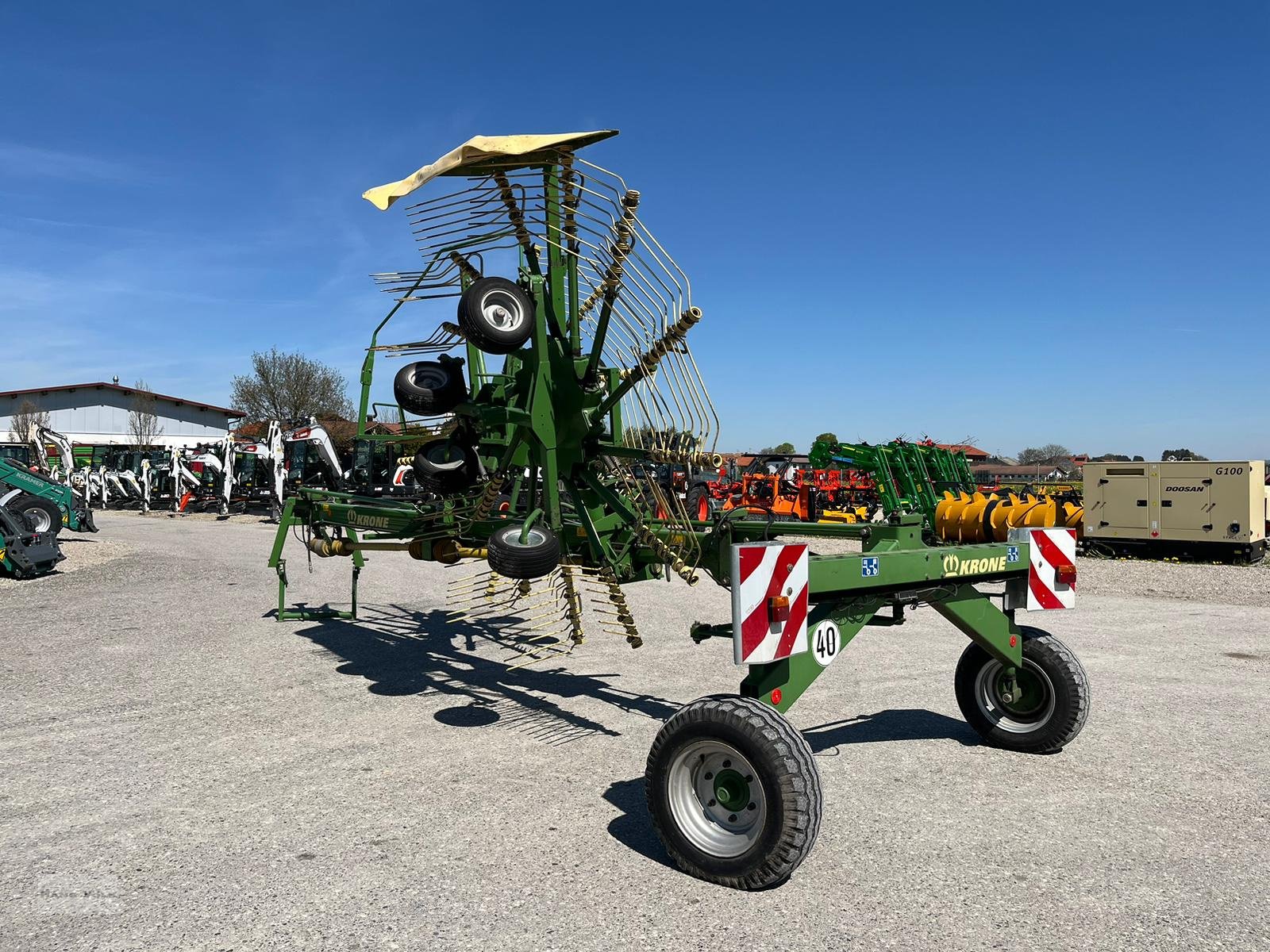 Schwader del tipo Krone Swadro 1201 A, Gebrauchtmaschine en Antdorf (Imagen 4)