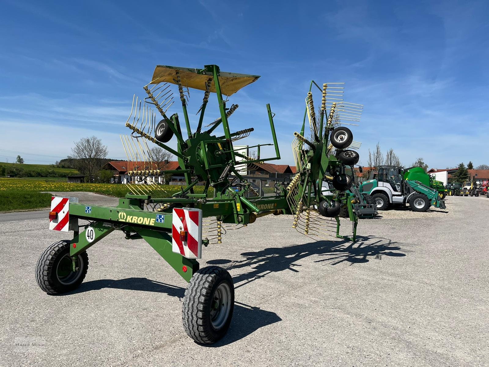 Schwader del tipo Krone Swadro 1201 A, Gebrauchtmaschine en Antdorf (Imagen 9)