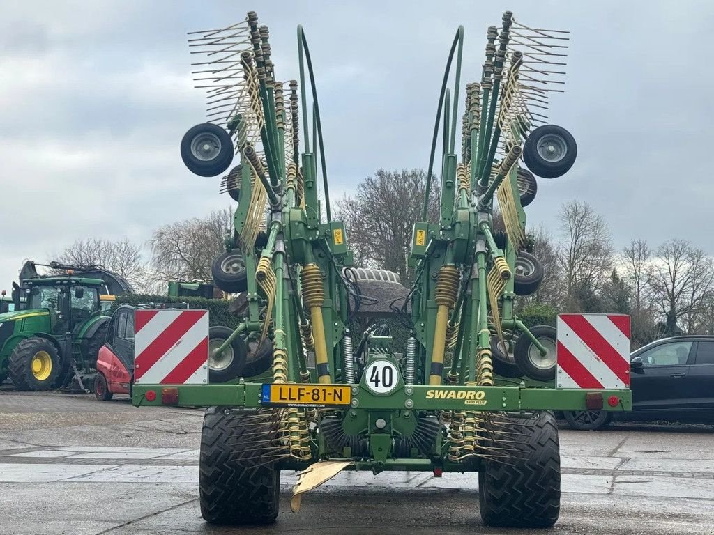 Schwader typu Krone Swadro 1400 plus 4 rotorhark zwiller, Gebrauchtmaschine v Ruinerwold (Obrázek 9)