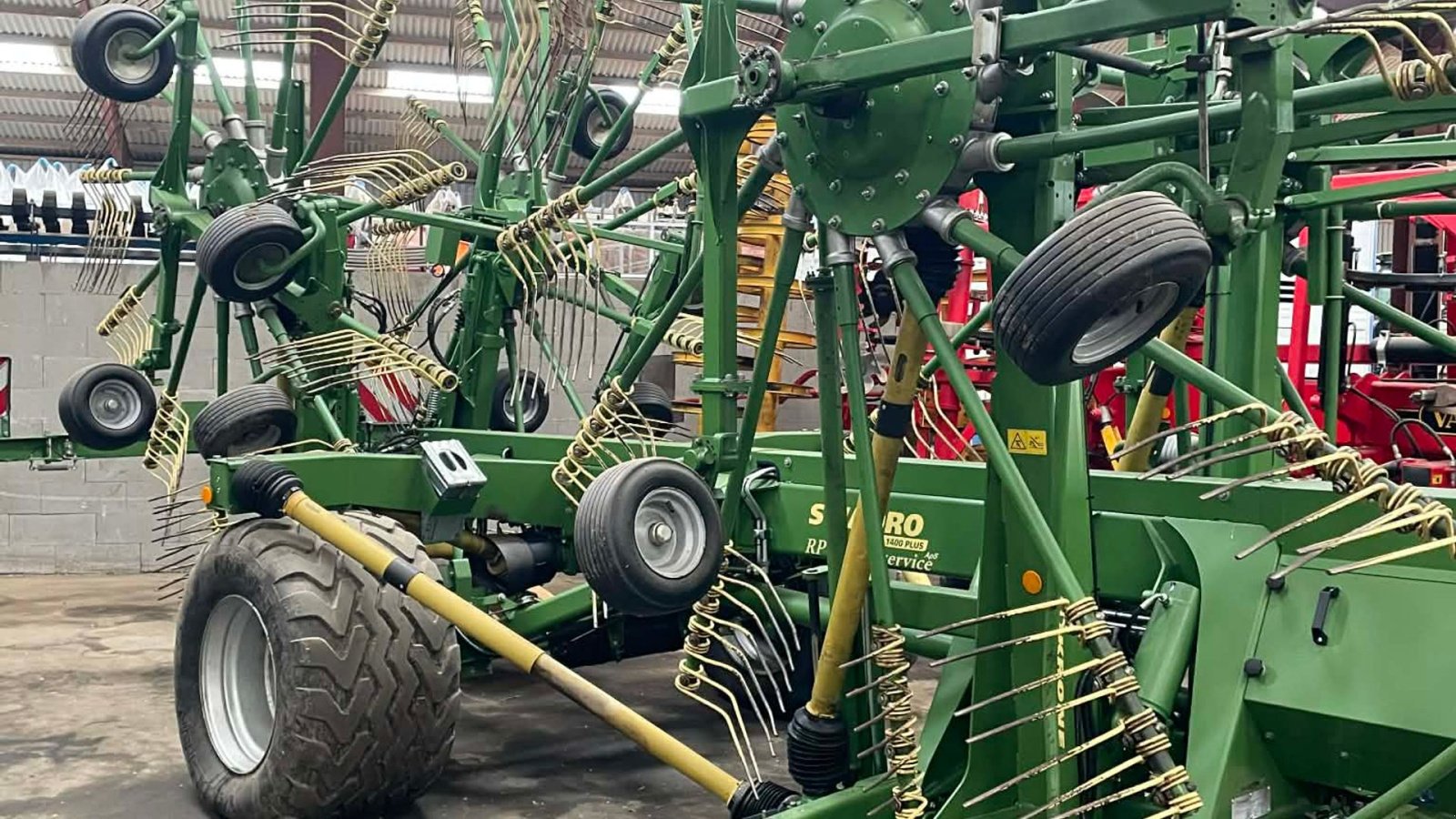 Schwader του τύπου Krone Swadro 1400 plus Model PLUS, Gebrauchtmaschine σε Løgstør (Φωτογραφία 4)