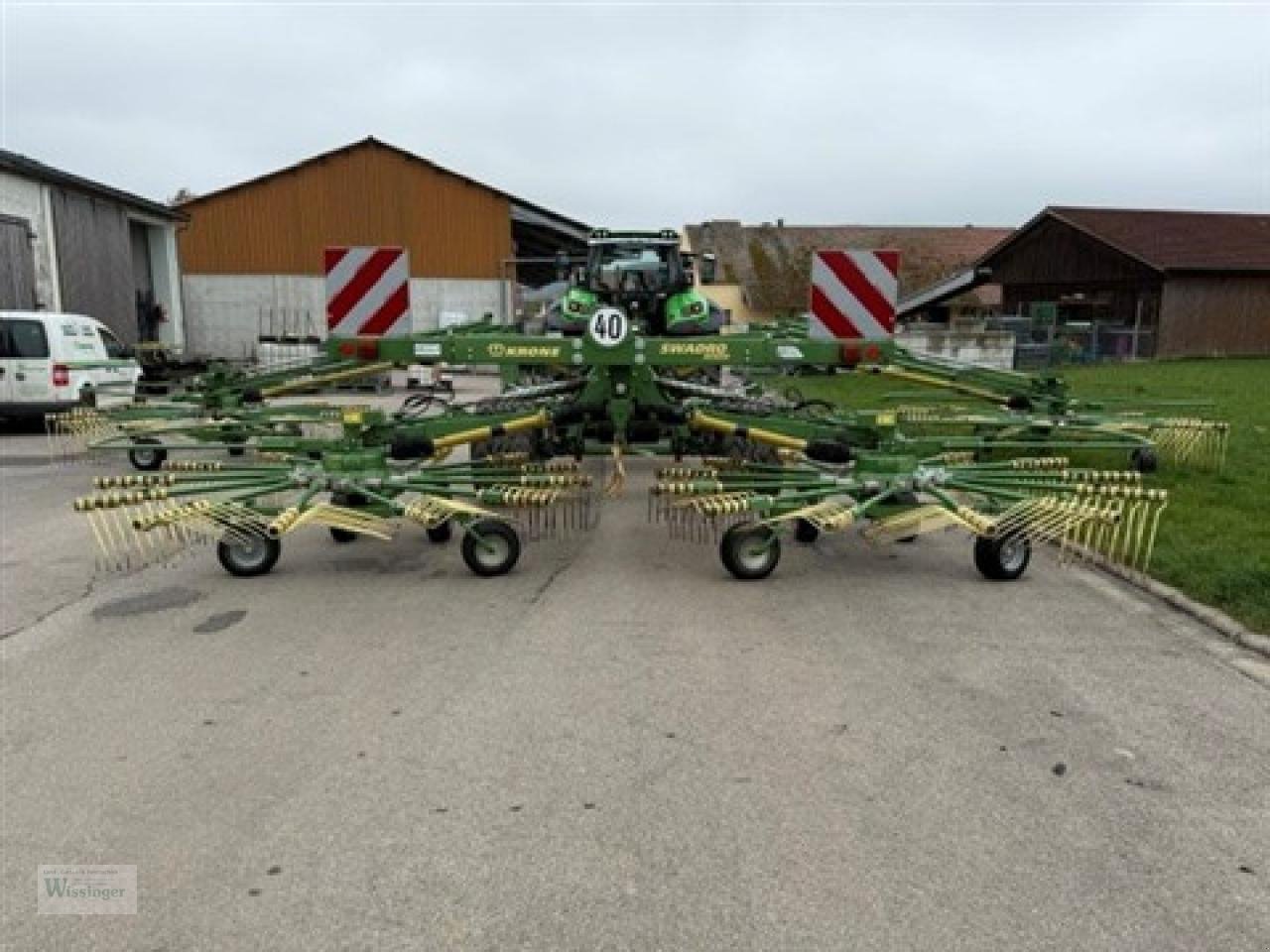 Schwader del tipo Krone Swadro 1400 Plus, SectionControl, Gebrauchtmaschine en Thalmässing (Imagen 4)