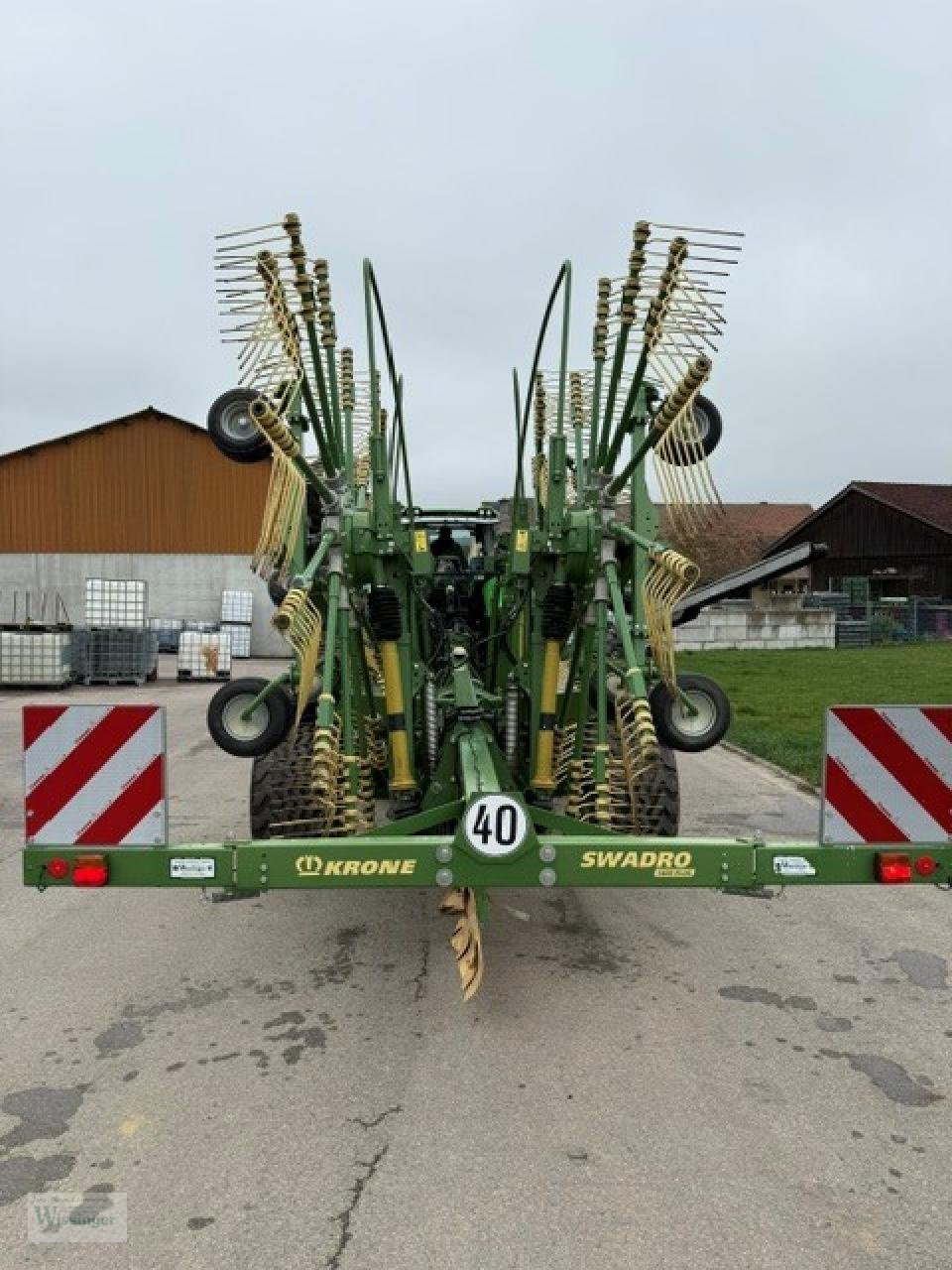 Schwader del tipo Krone Swadro 1400 Plus, SectionControl, Gebrauchtmaschine en Thalmässing (Imagen 10)