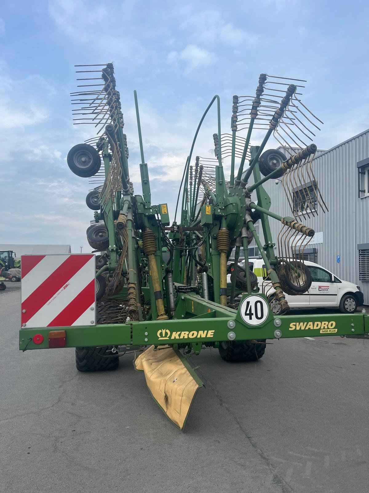 Schwader типа Krone Swadro 1400 Plus, Gebrauchtmaschine в Plessa (Фотография 3)