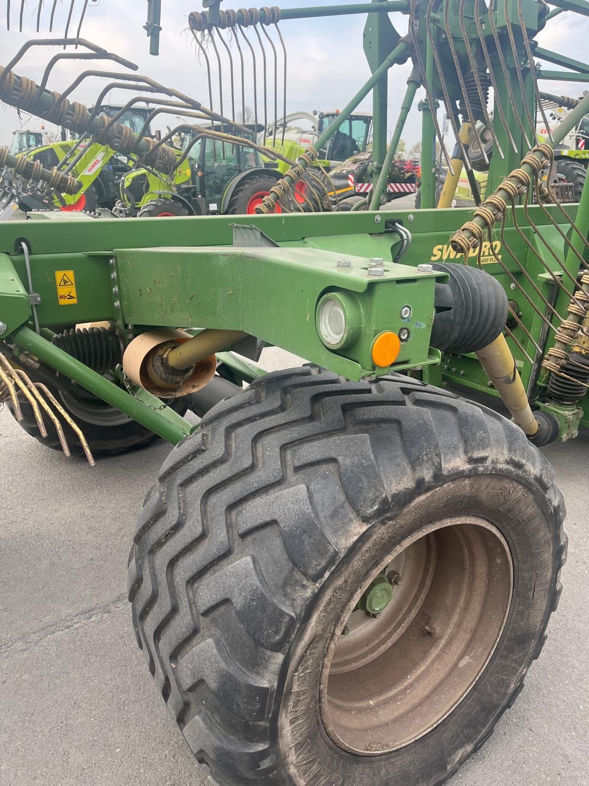 Schwader типа Krone Swadro 1400 Plus, Gebrauchtmaschine в Plessa (Фотография 8)