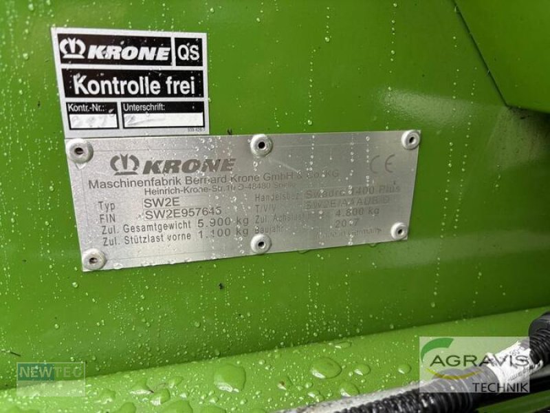 Schwader типа Krone SWADRO 1400 PLUS, Gebrauchtmaschine в Uelzen (Фотография 21)