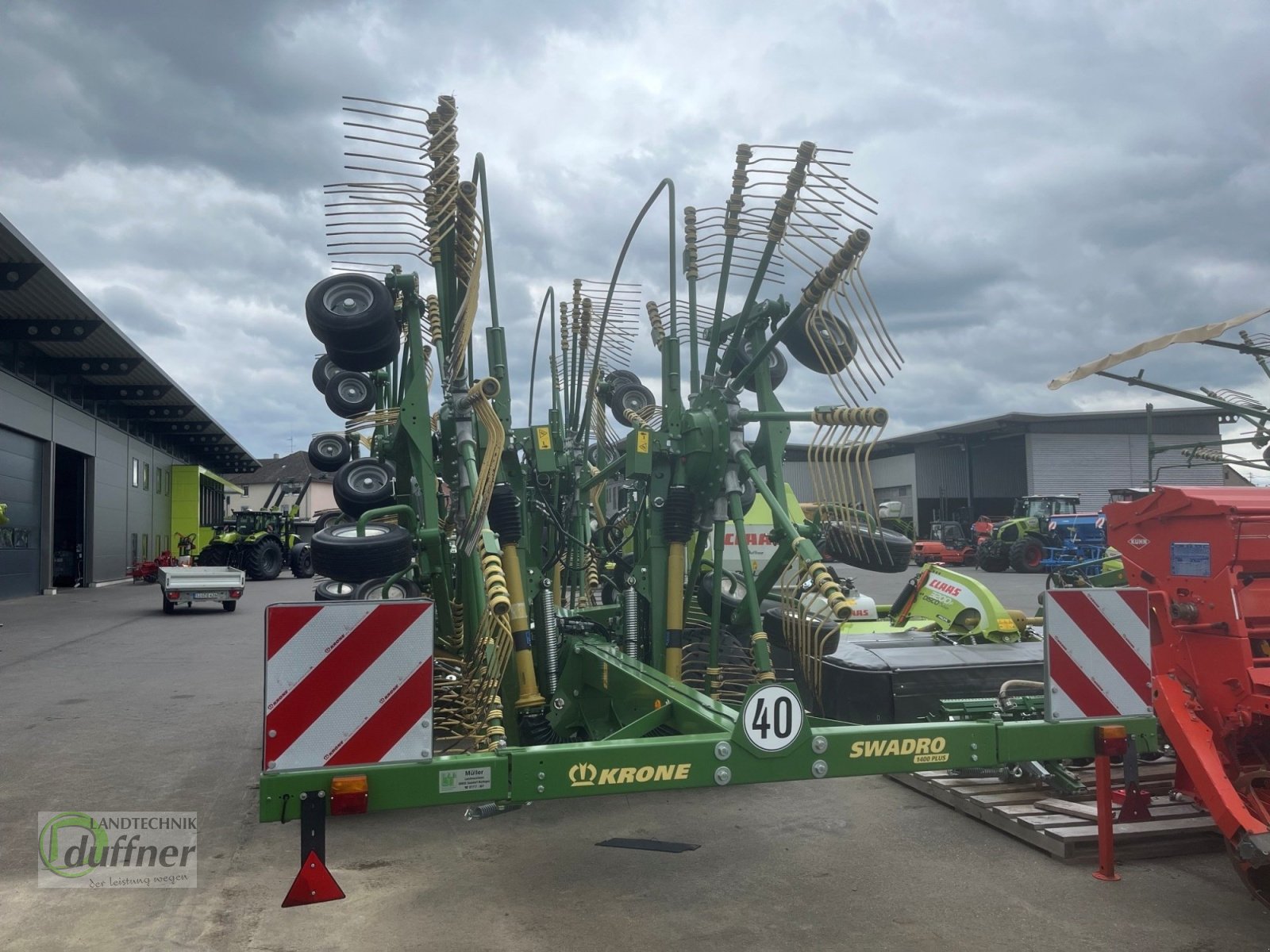Schwader типа Krone Swadro 1400 Plus, Gebrauchtmaschine в Hohentengen (Фотография 5)