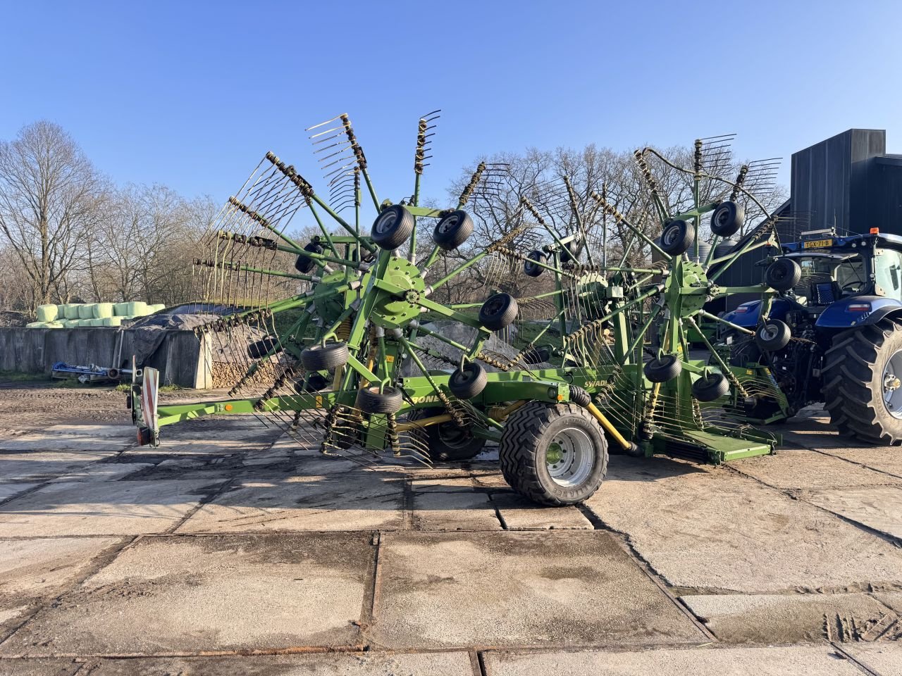 Schwader del tipo Krone Swadro 1400 Plus, Gebrauchtmaschine In Leusden (Immagine 3)