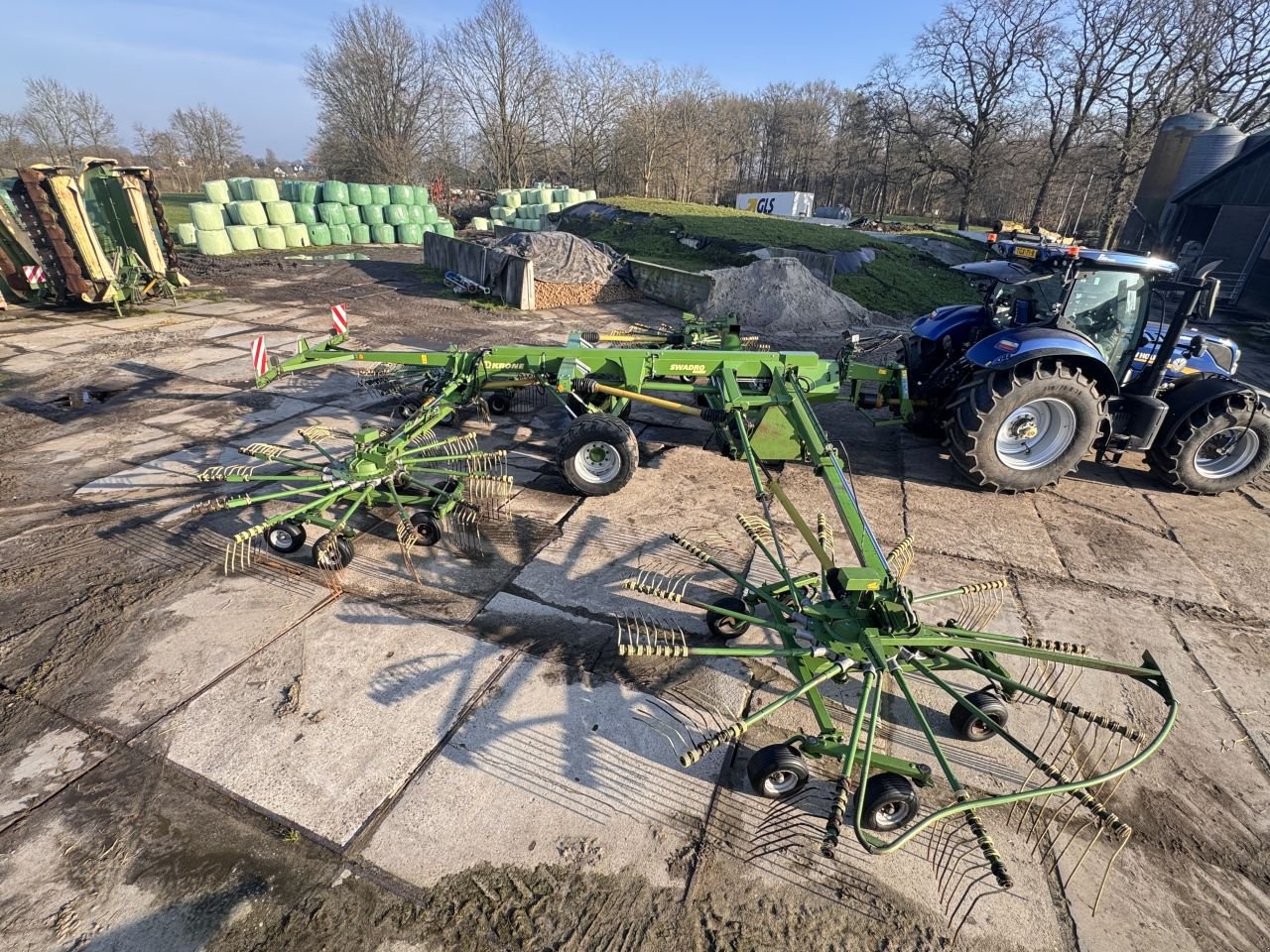 Schwader del tipo Krone Swadro 1400 Plus, Gebrauchtmaschine In Leusden (Immagine 4)