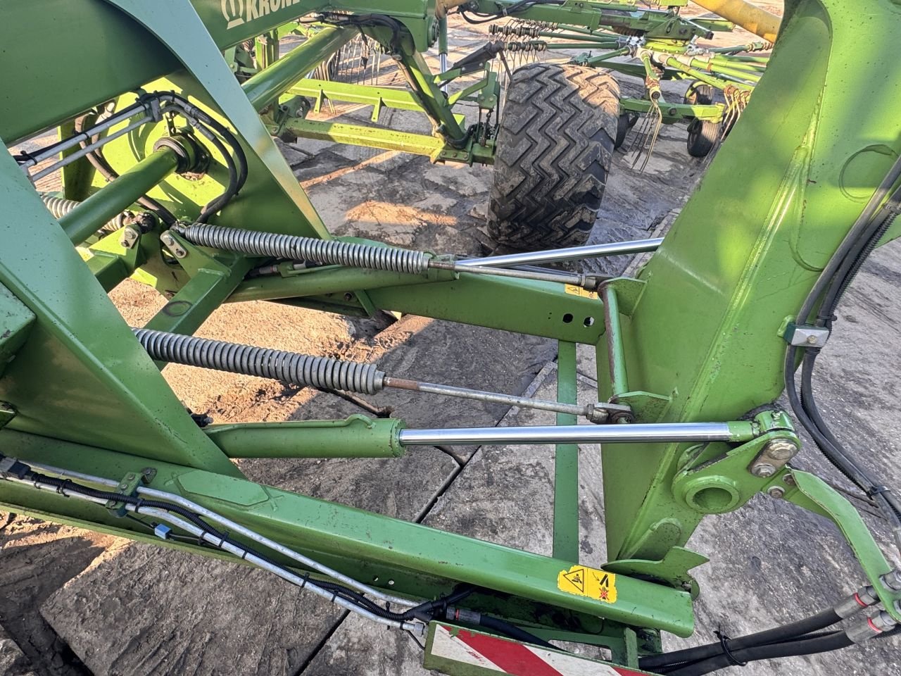 Schwader del tipo Krone Swadro 1400 Plus, Gebrauchtmaschine In Leusden (Immagine 9)