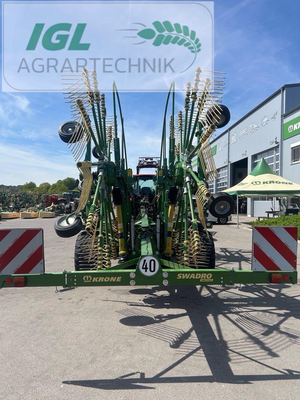 Schwader del tipo Krone Swadro 1400 Plus, Gebrauchtmaschine en Nabburg (Imagen 9)