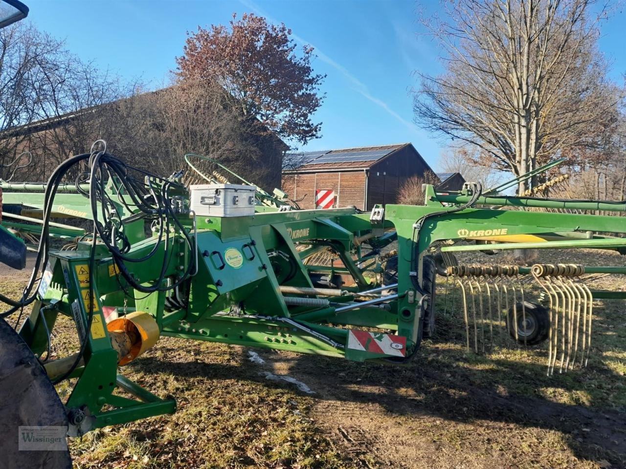 Schwader des Typs Krone Swadro 1400 Plus, Gebrauchtmaschine in Thalmässing (Bild 10)