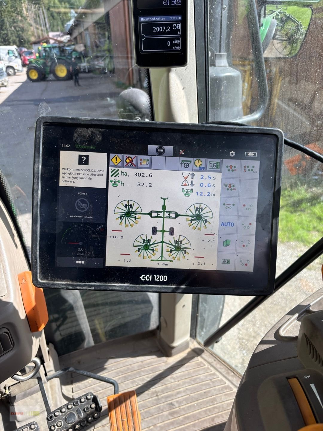 Schwader typu Krone Swadro 1400 Plus, Gebrauchtmaschine v Erkheim (Obrázek 1)