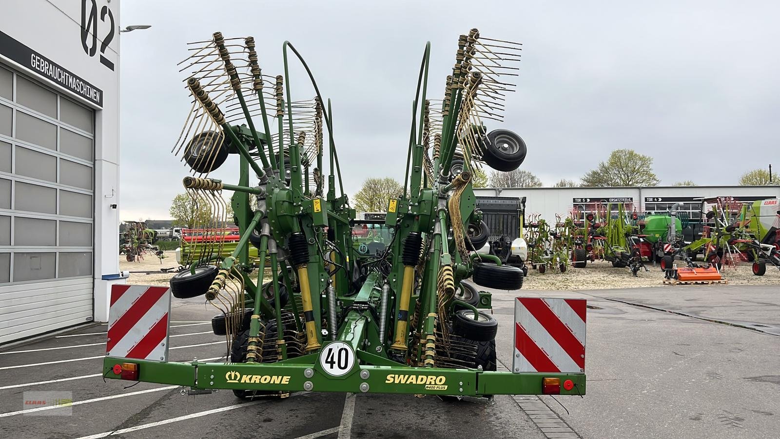 Schwader des Typs Krone Swadro 1400 Plus, Gebrauchtmaschine in Erkheim (Bild 2)