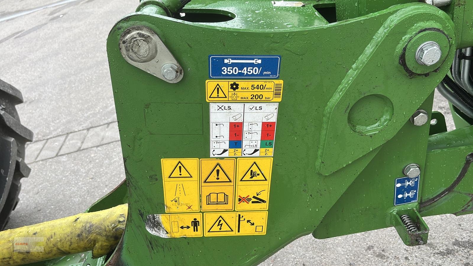 Schwader des Typs Krone Swadro 1400 Plus, Gebrauchtmaschine in Erkheim (Bild 12)
