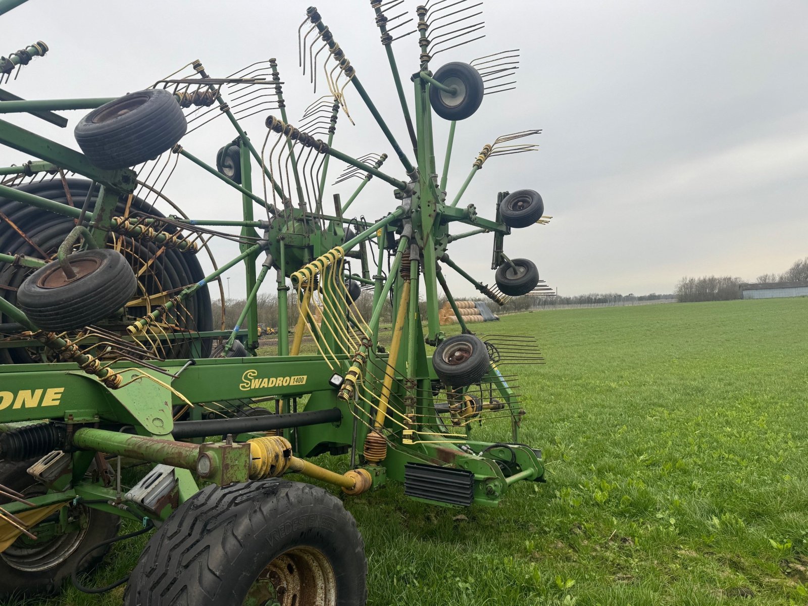Schwader Türe ait Krone SWADRO 1400 STD., Gebrauchtmaschine içinde Thisted (resim 3)
