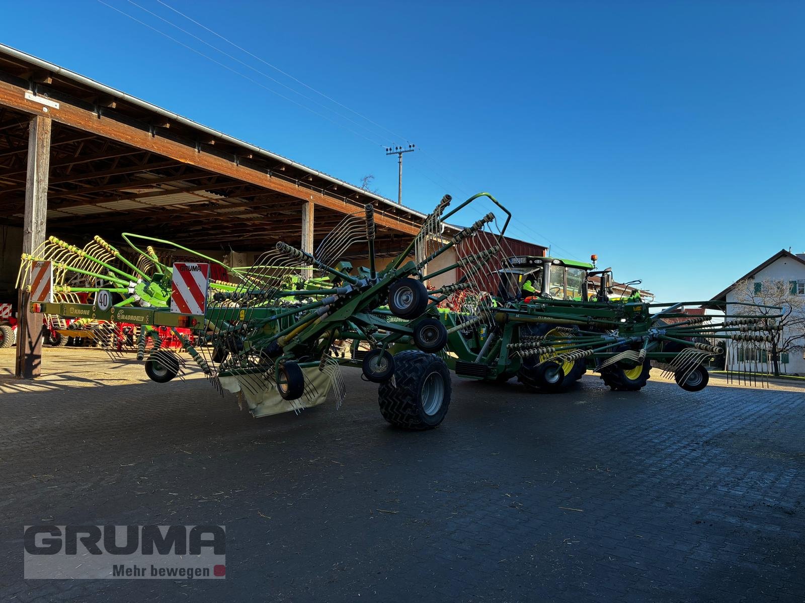 Schwader типа Krone Swadro 1400, Gebrauchtmaschine в Friedberg-Derching (Фотография 9)