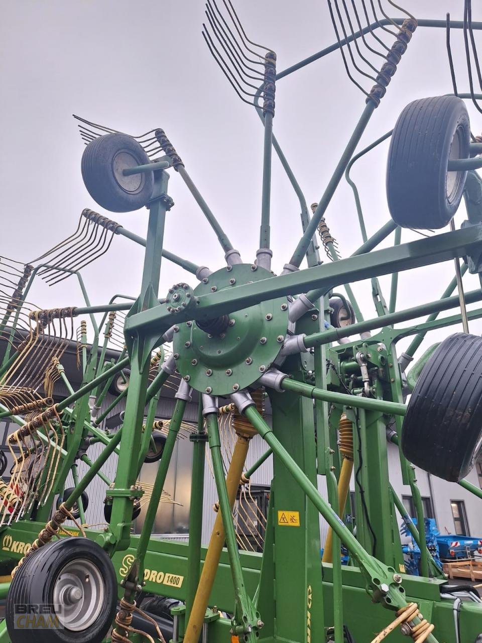 Schwader Türe ait Krone Swadro 1400, Gebrauchtmaschine içinde Cham (resim 8)