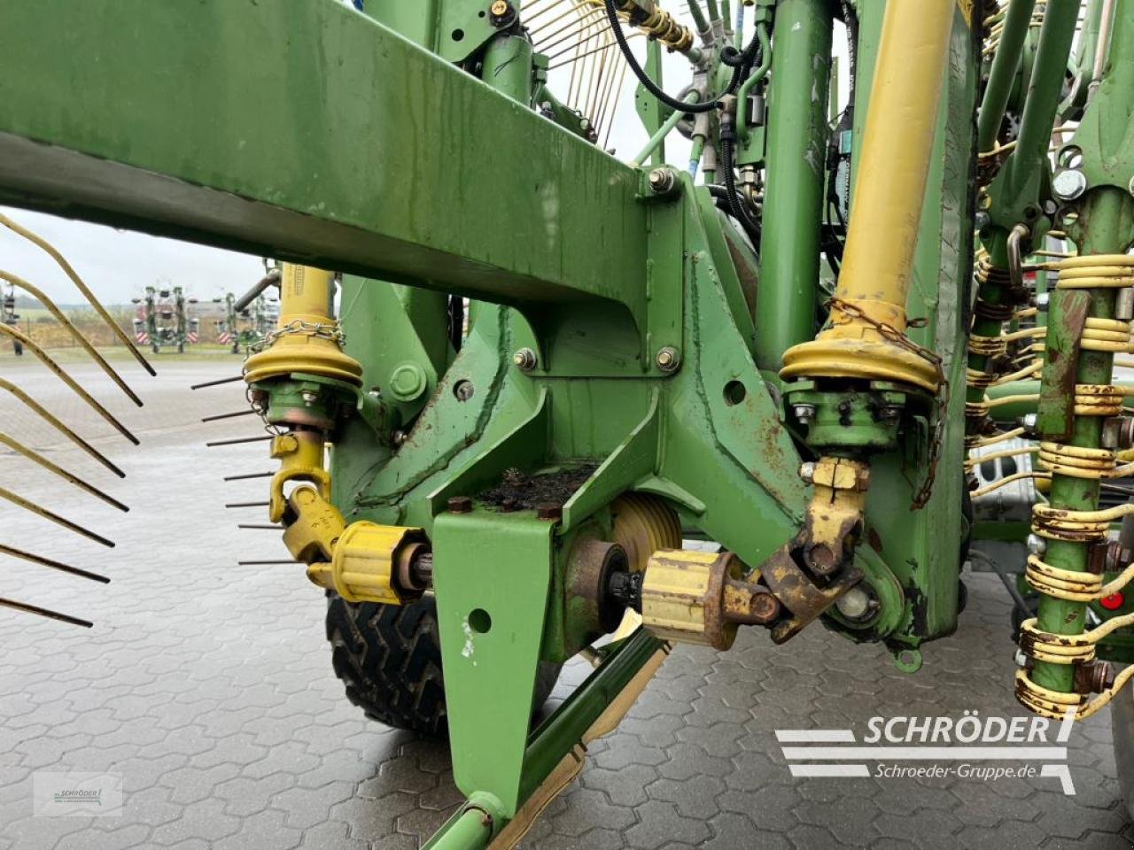 Schwader типа Krone SWADRO 1400, Gebrauchtmaschine в Leizen (Фотография 8)