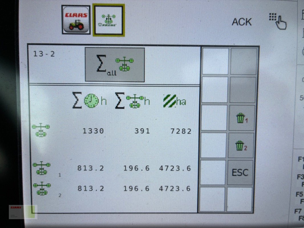 Schwader a típus Krone Swadro 1400, Gebrauchtmaschine ekkor: Risum-Lindholm (Kép 12)