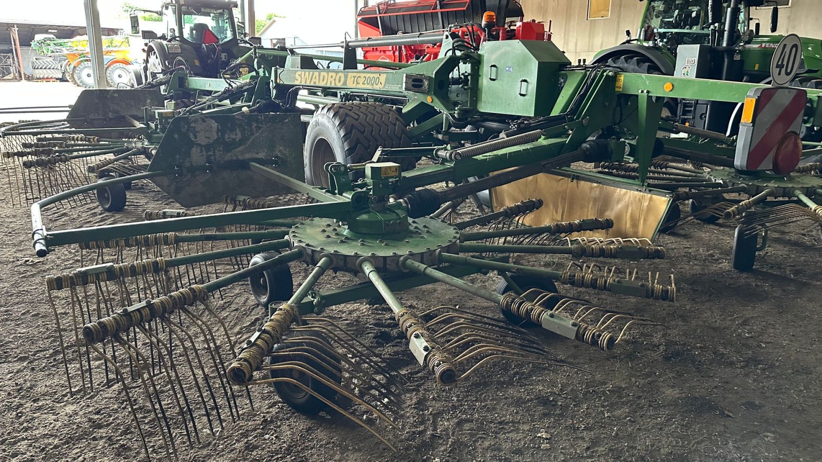 Schwader del tipo Krone Swadro 2000 TC, Gebrauchtmaschine In Nykøbing Mors (Immagine 4)