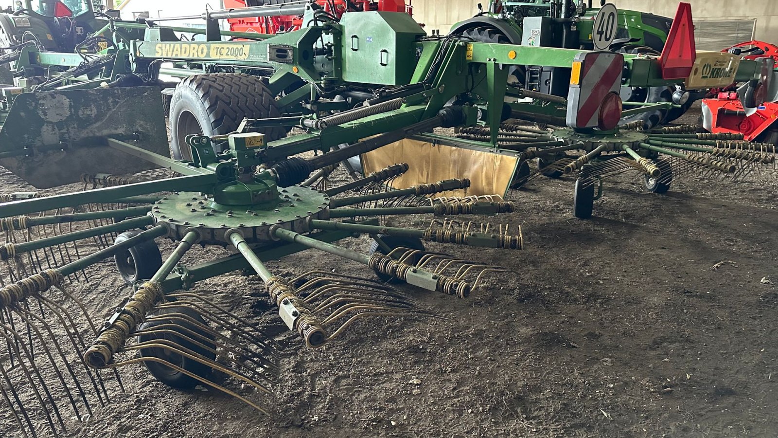 Schwader del tipo Krone Swadro 2000 TC, Gebrauchtmaschine In Nykøbing Mors (Immagine 5)