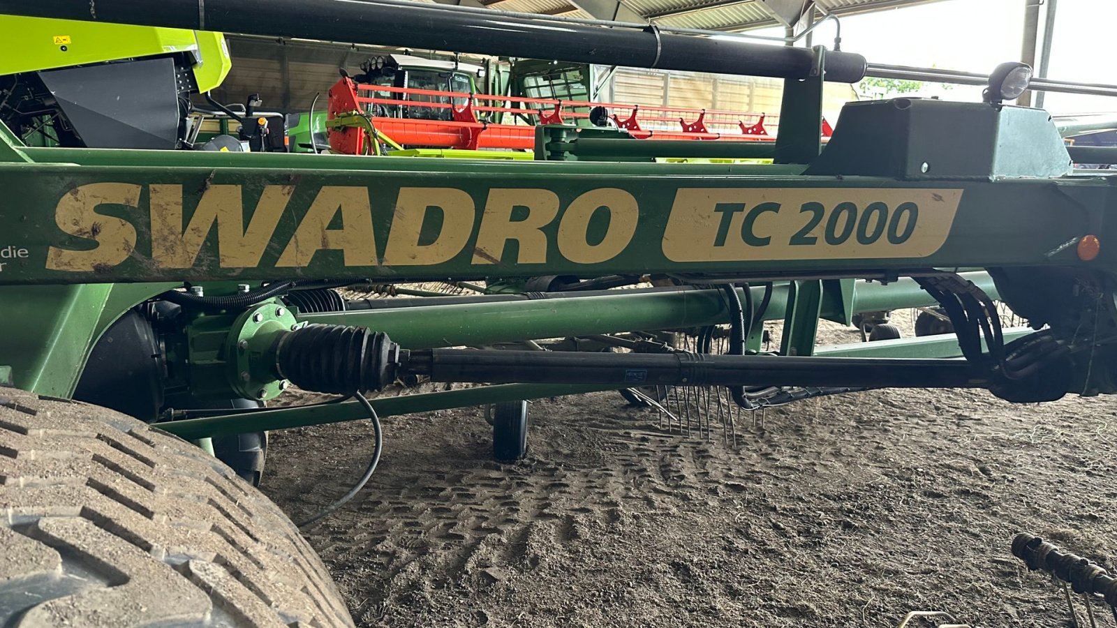 Schwader del tipo Krone Swadro 2000 TC, Gebrauchtmaschine In Nykøbing Mors (Immagine 8)