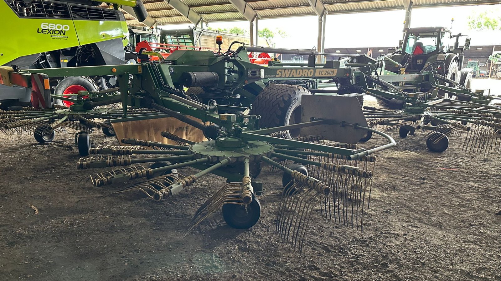 Schwader del tipo Krone Swadro 2000 TC, Gebrauchtmaschine In Nykøbing Mors (Immagine 6)