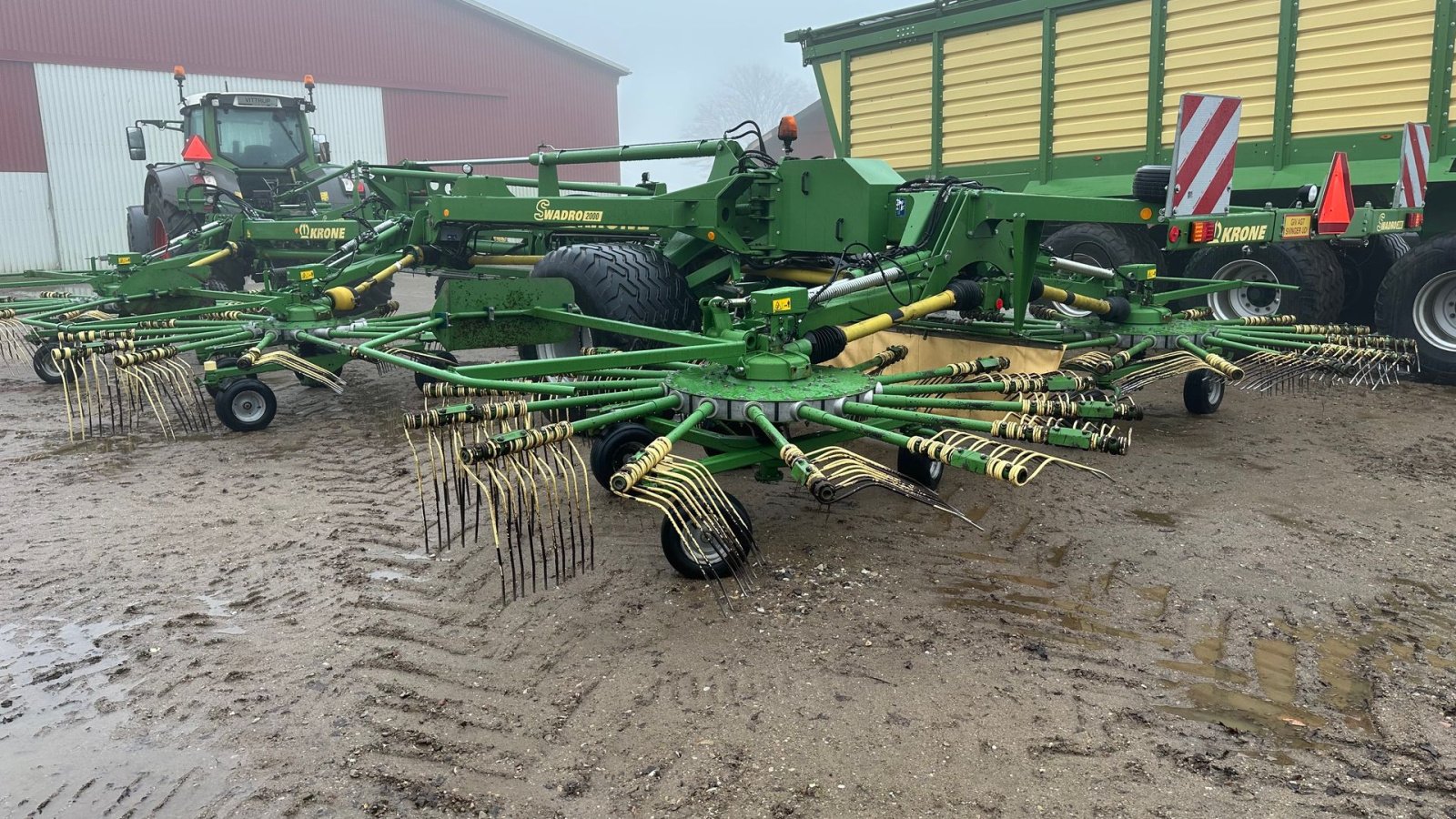 Schwader typu Krone Swadro 2000 TC, Gebrauchtmaschine w Nykøbing Mors (Zdjęcie 5)