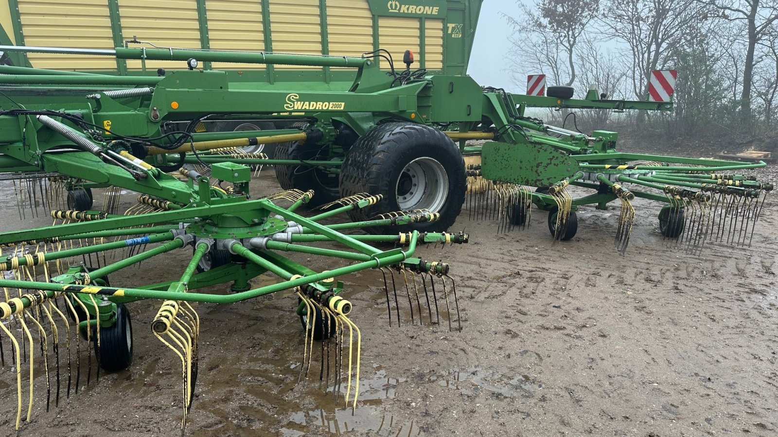 Schwader del tipo Krone Swadro 2000 TC, Gebrauchtmaschine en Nykøbing Mors (Imagen 4)