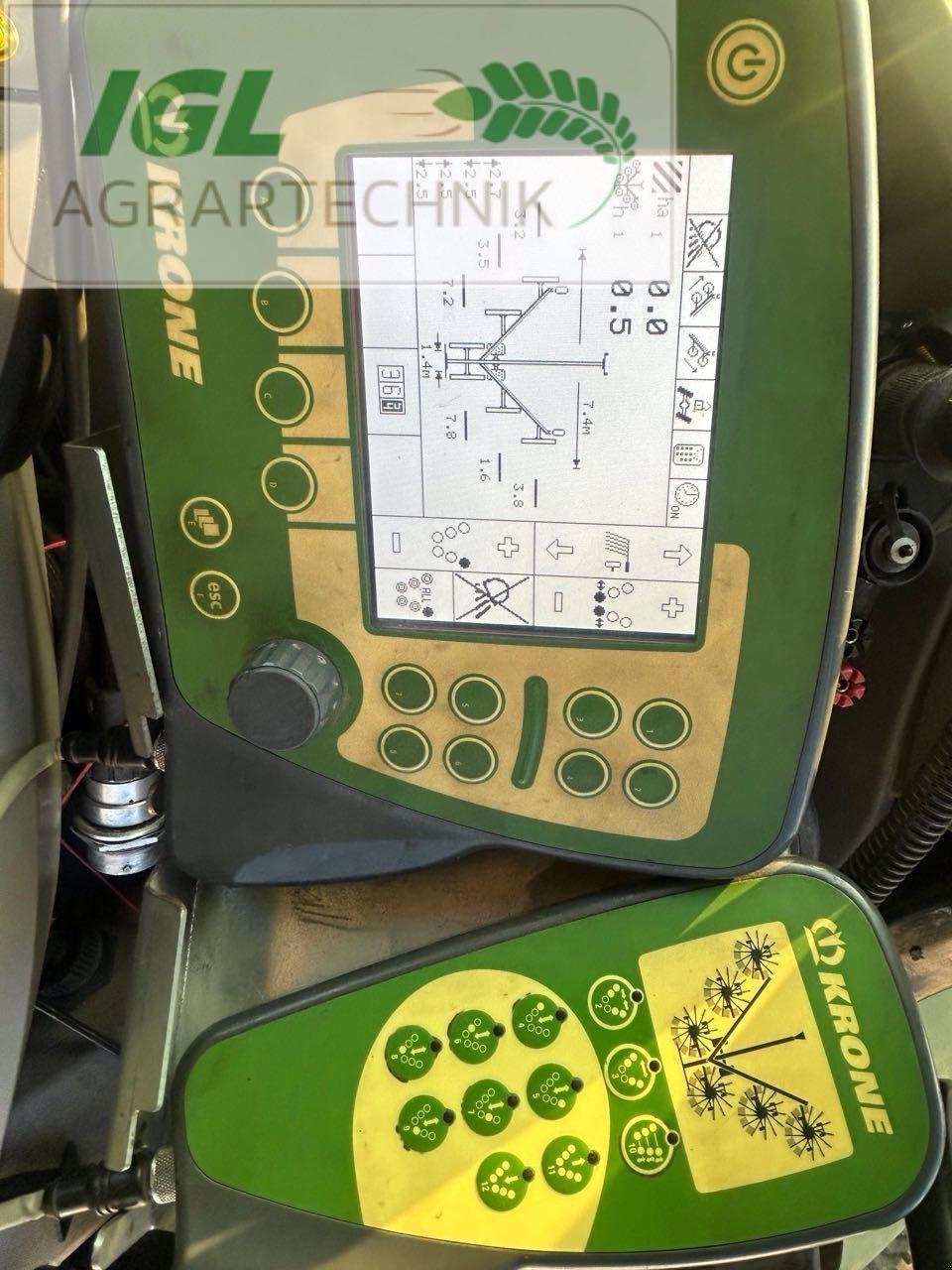 Schwader van het type Krone Swadro 2000, Gebrauchtmaschine in Nabburg (Foto 15)