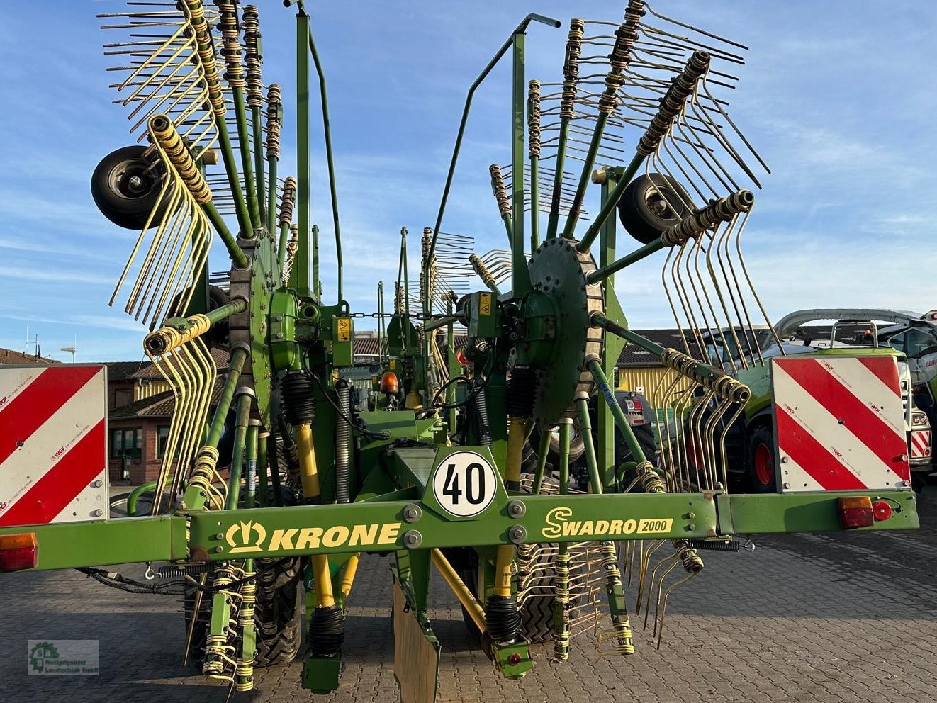 Schwader des Typs Krone Swadro 2000, Gebrauchtmaschine in Karstädt (Bild 12)