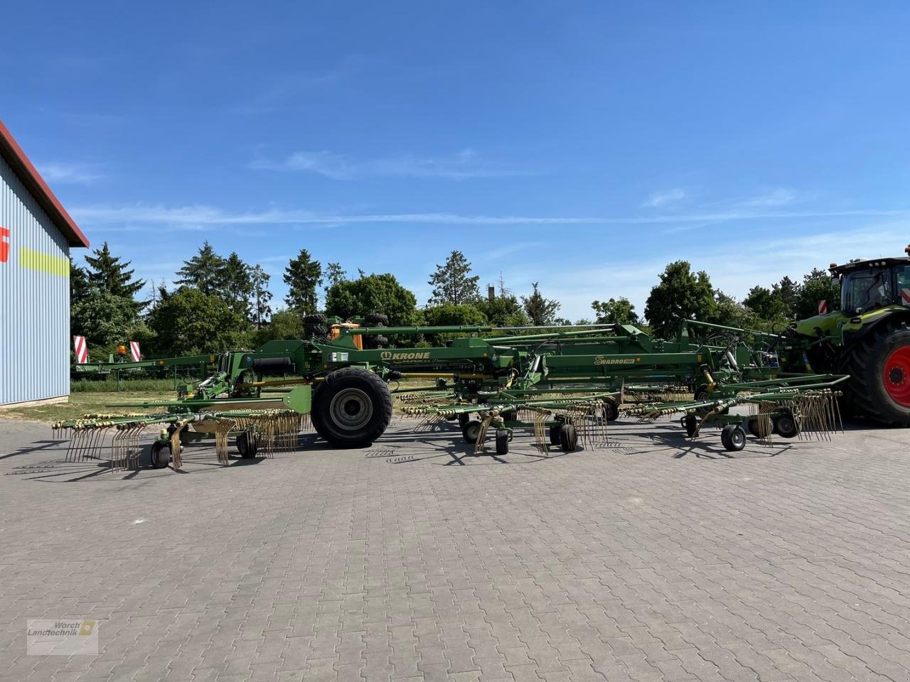 Schwader типа Krone Swadro 2000, Gebrauchtmaschine в Schora (Фотография 4)