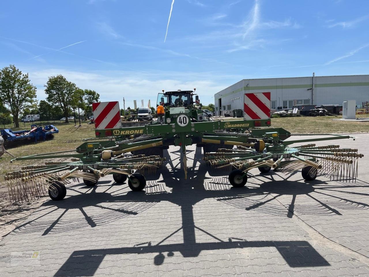 Schwader типа Krone Swadro 2000, Gebrauchtmaschine в Schora (Фотография 7)