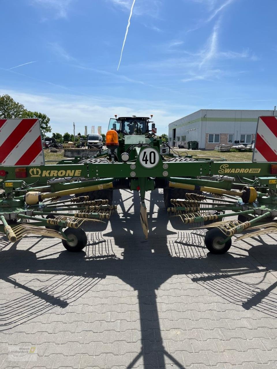 Schwader типа Krone Swadro 2000, Gebrauchtmaschine в Schora (Фотография 8)