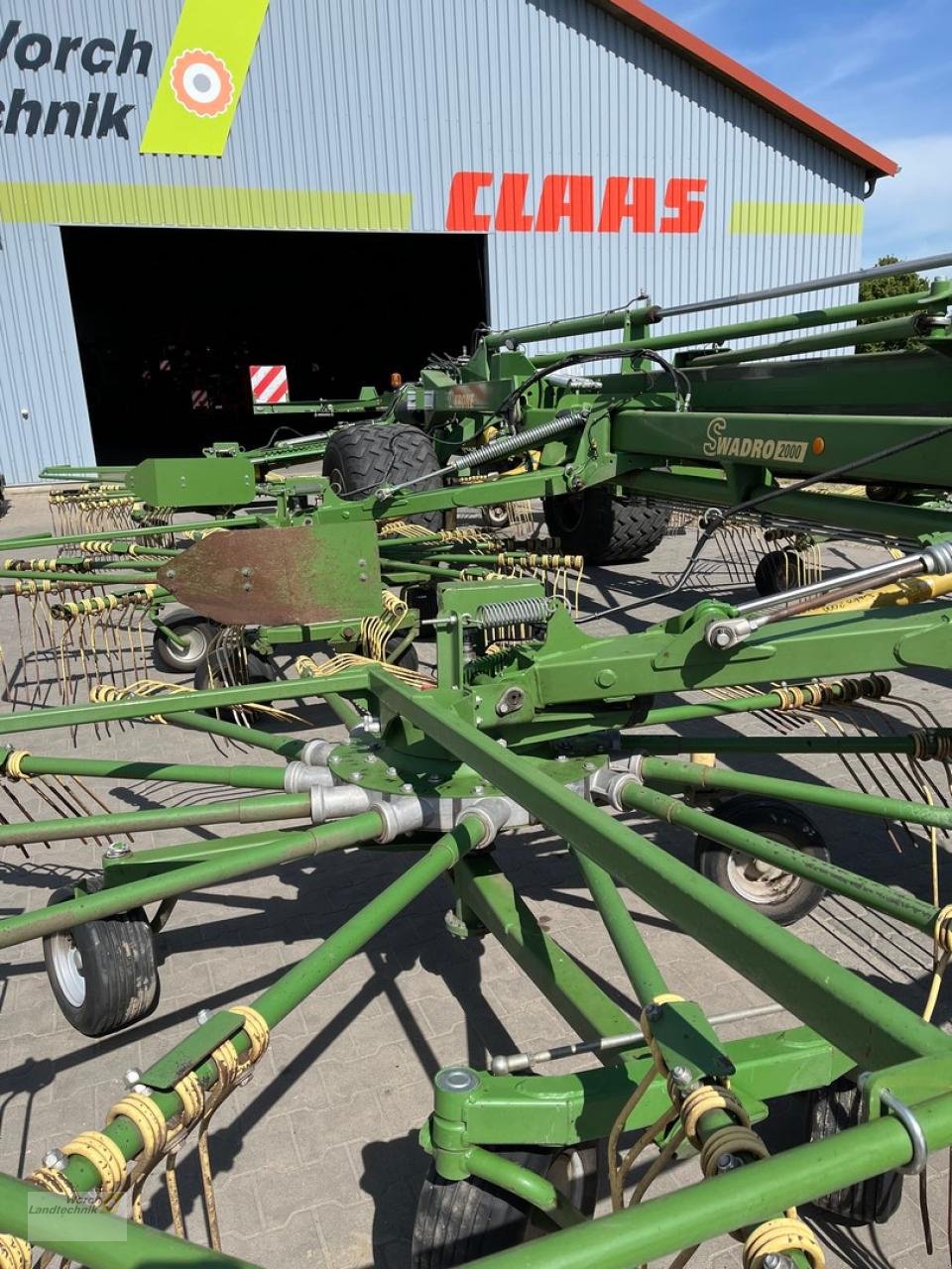 Schwader типа Krone Swadro 2000, Gebrauchtmaschine в Schora (Фотография 11)