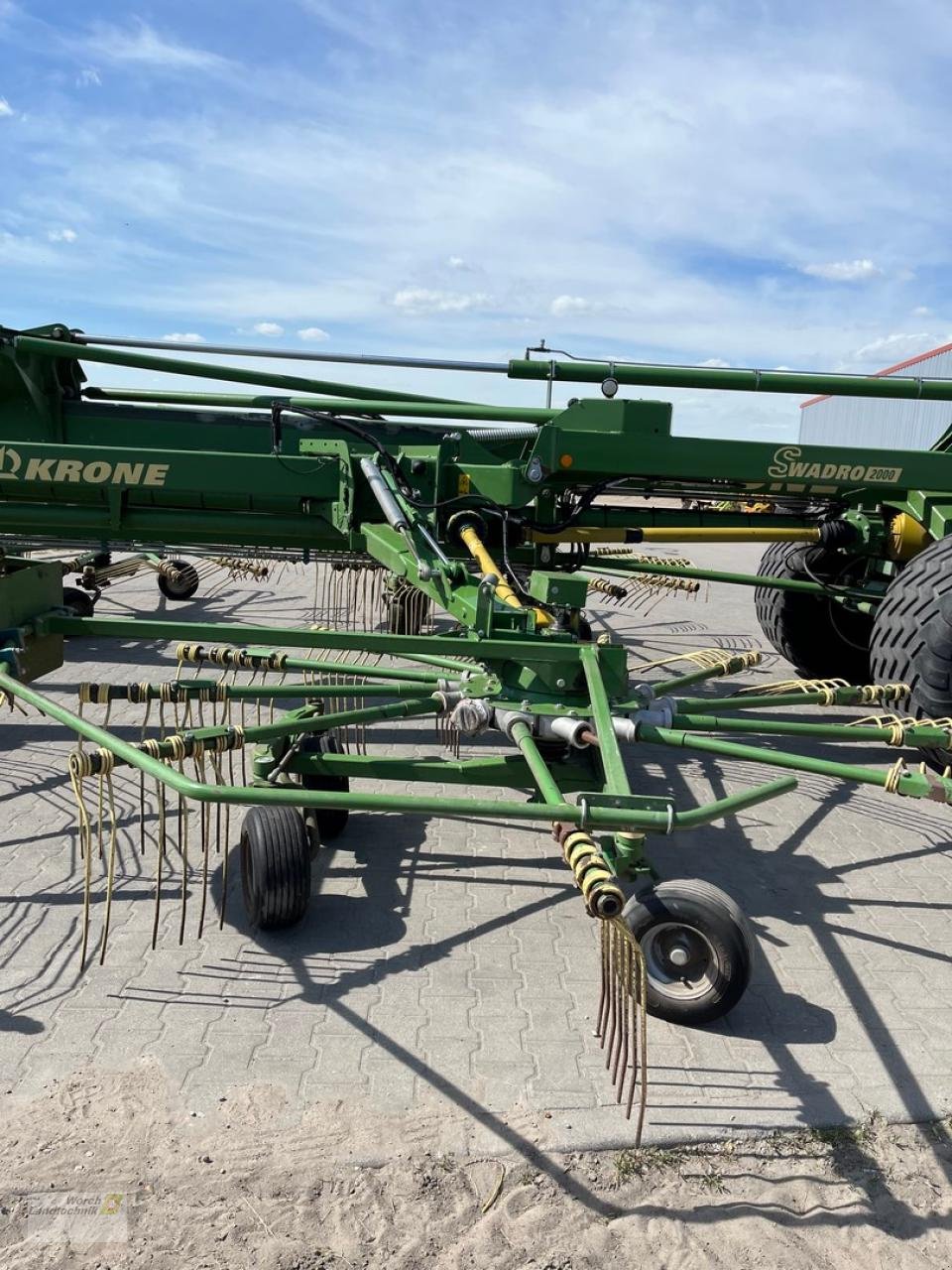 Schwader типа Krone Swadro 2000, Gebrauchtmaschine в Schora (Фотография 16)