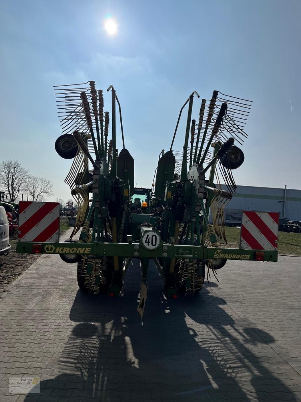 Schwader des Typs Krone Swadro 2000, Gebrauchtmaschine in Schora (Bild 7)