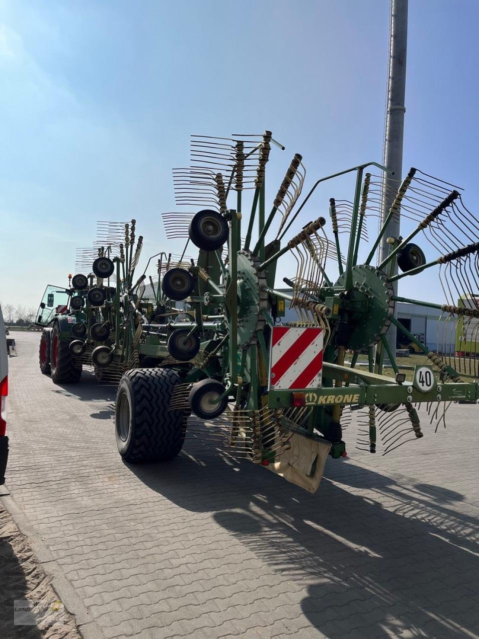 Schwader des Typs Krone Swadro 2000, Gebrauchtmaschine in Schora (Bild 8)