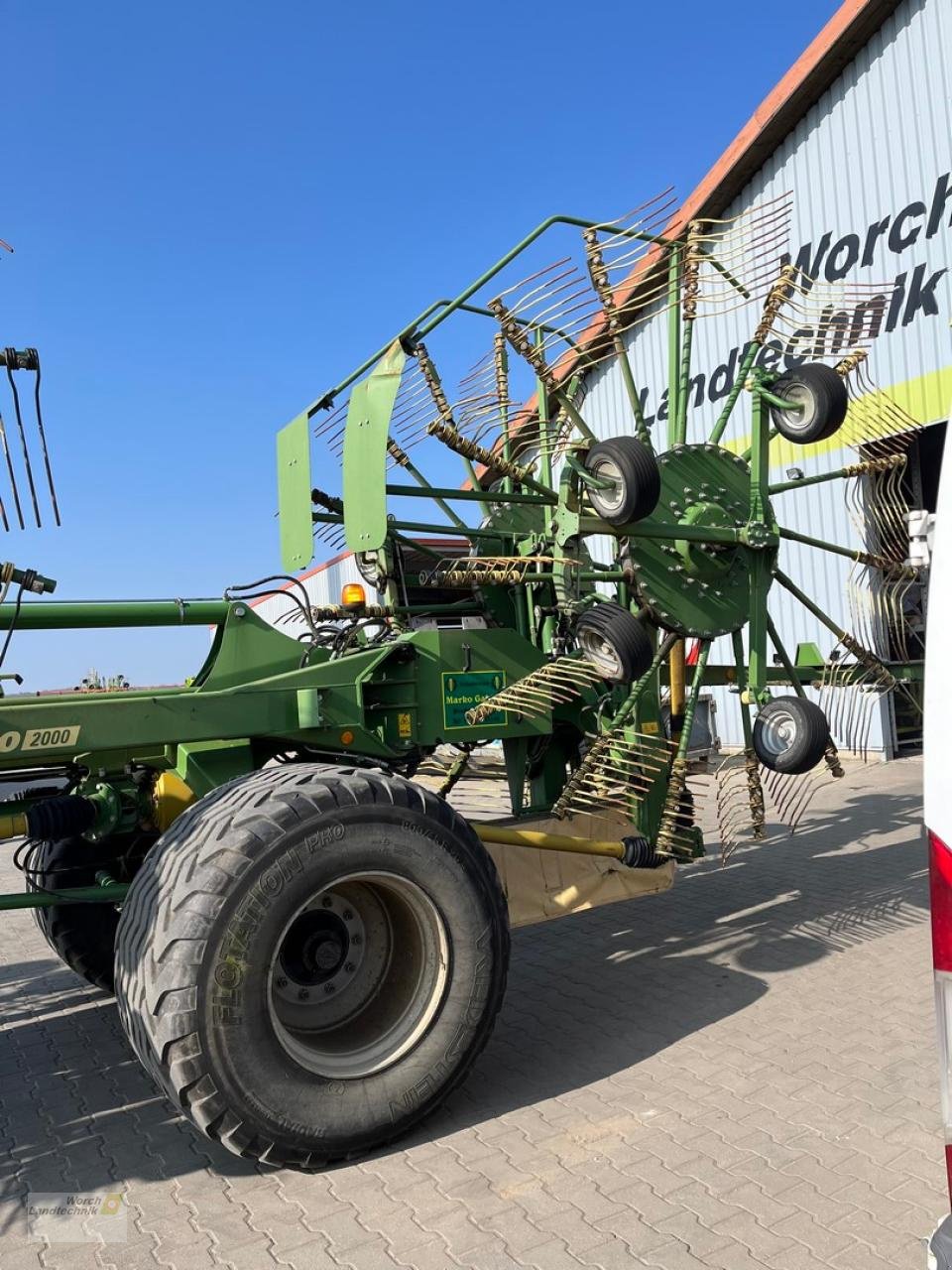 Schwader des Typs Krone Swadro 2000, Gebrauchtmaschine in Schora (Bild 12)