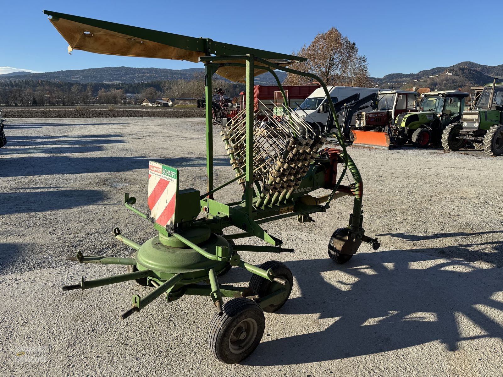 Schwader Türe ait Krone SWADRO 345, Gebrauchtmaschine içinde Söding- Sankt. Johann (resim 5)