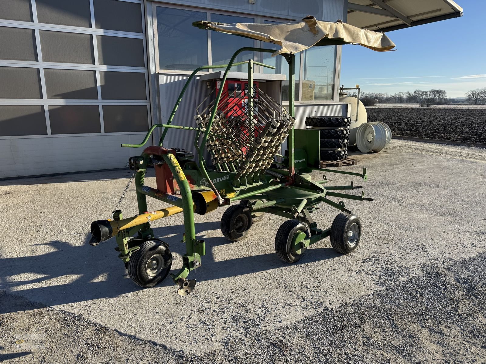 Schwader Türe ait Krone SWADRO 345, Gebrauchtmaschine içinde Söding- Sankt. Johann (resim 1)