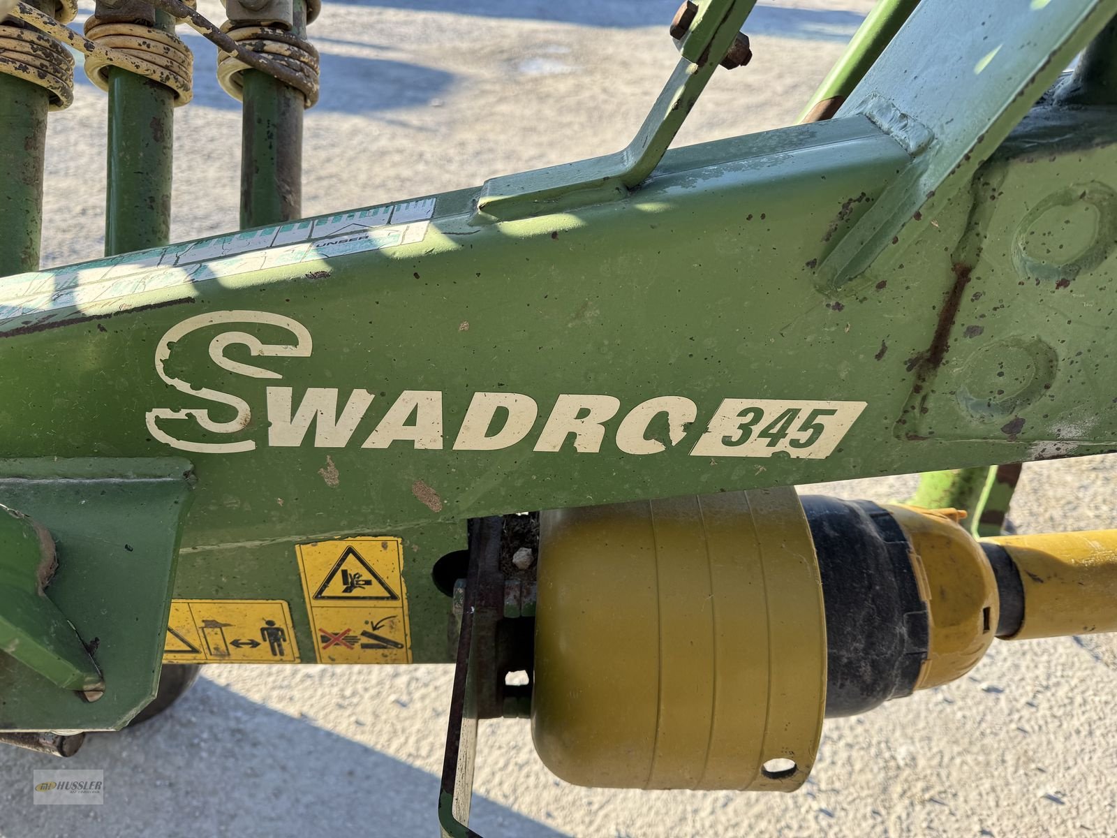 Schwader Türe ait Krone SWADRO 345, Gebrauchtmaschine içinde Söding- Sankt. Johann (resim 7)