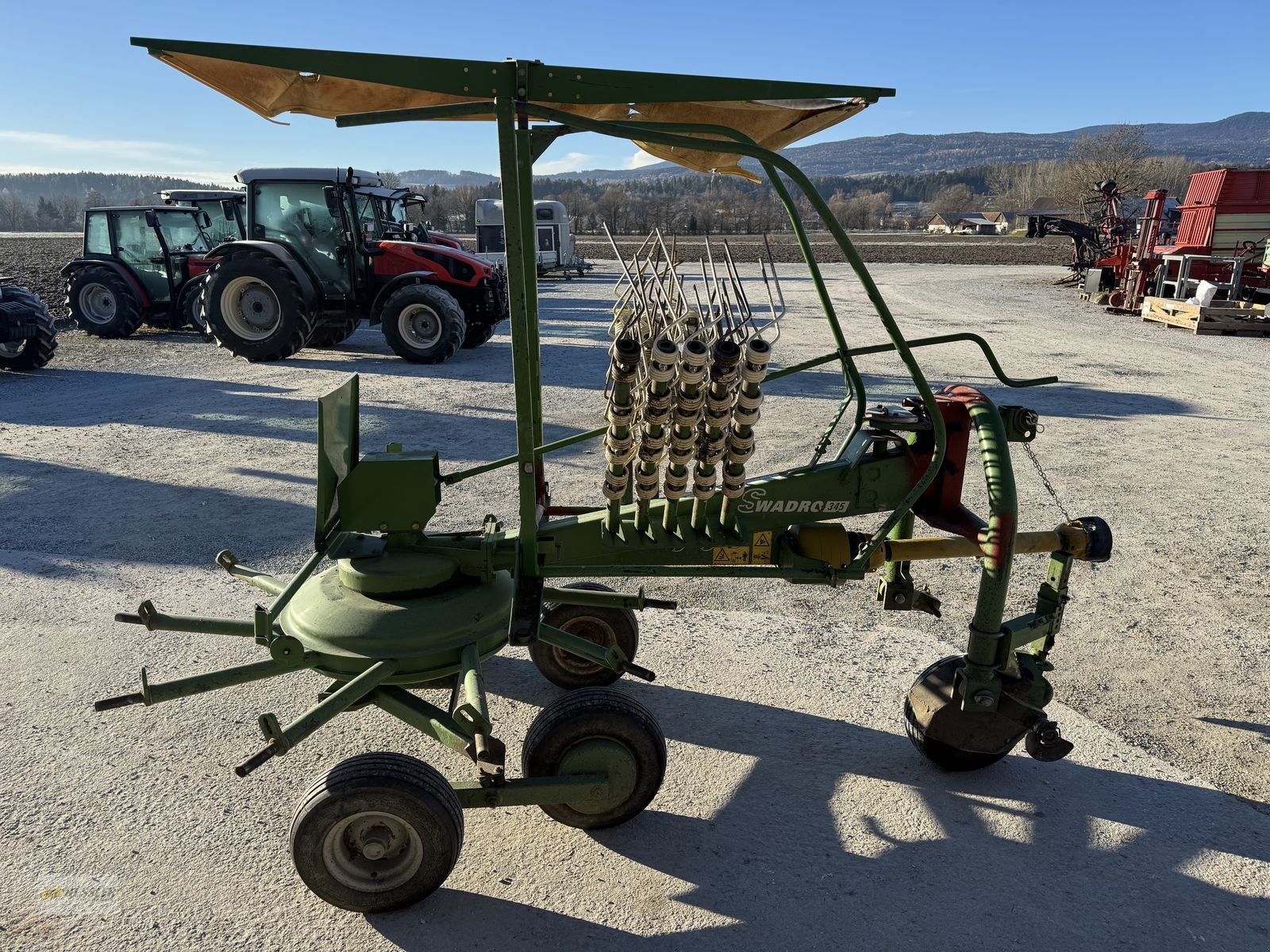 Schwader Türe ait Krone SWADRO 345, Gebrauchtmaschine içinde Söding- Sankt. Johann (resim 6)