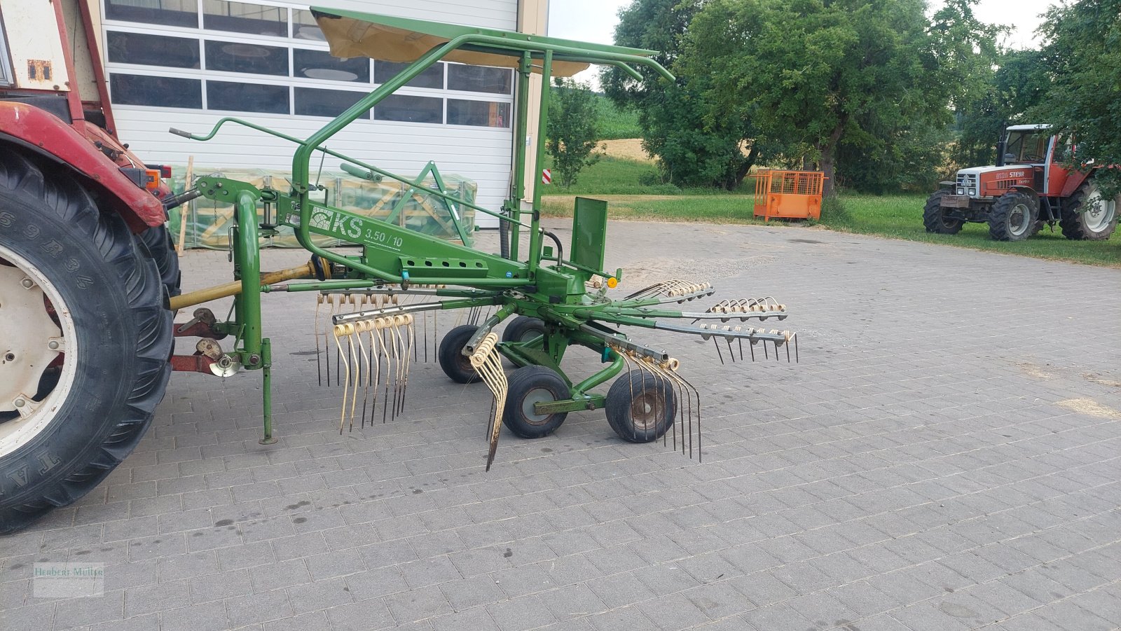 Schwader of the type Krone Swadro 350/10, Gebrauchtmaschine in Sauldorf (Picture 1)