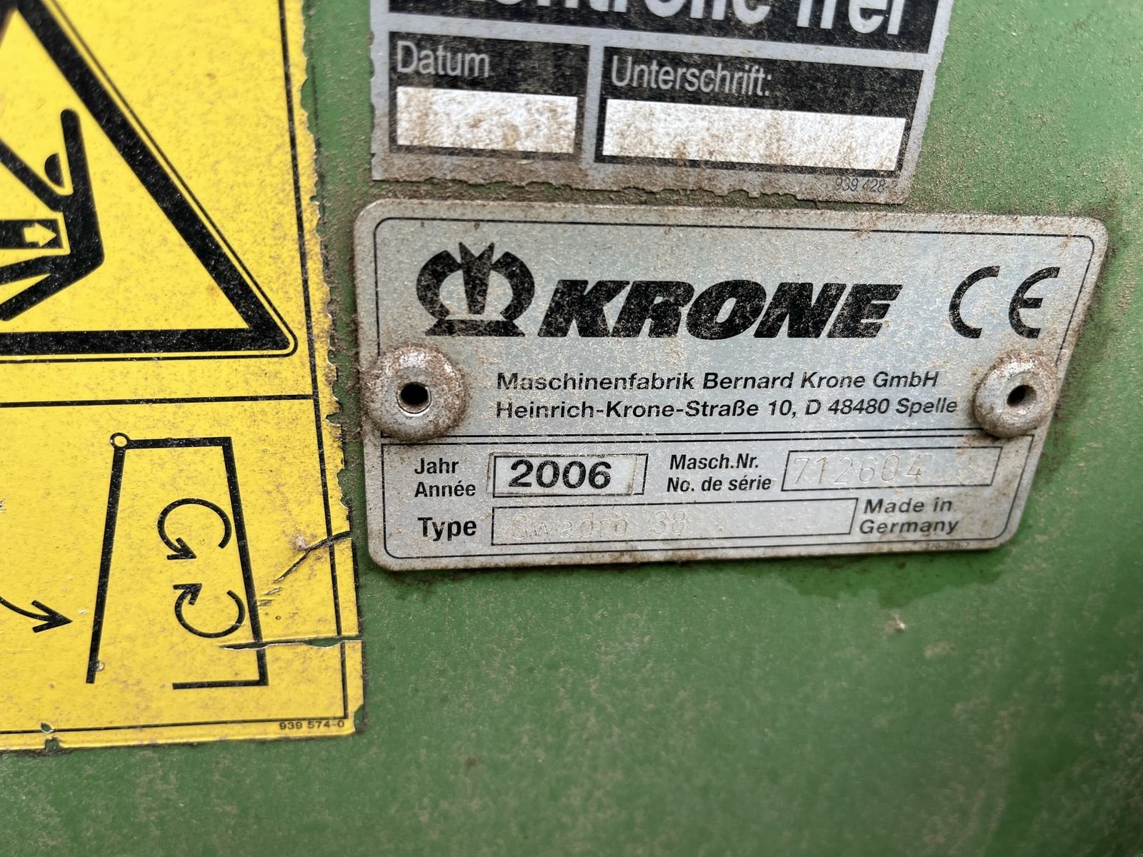 Schwader tipa Krone Swadro 38, Gebrauchtmaschine u Villach (Slika 8)