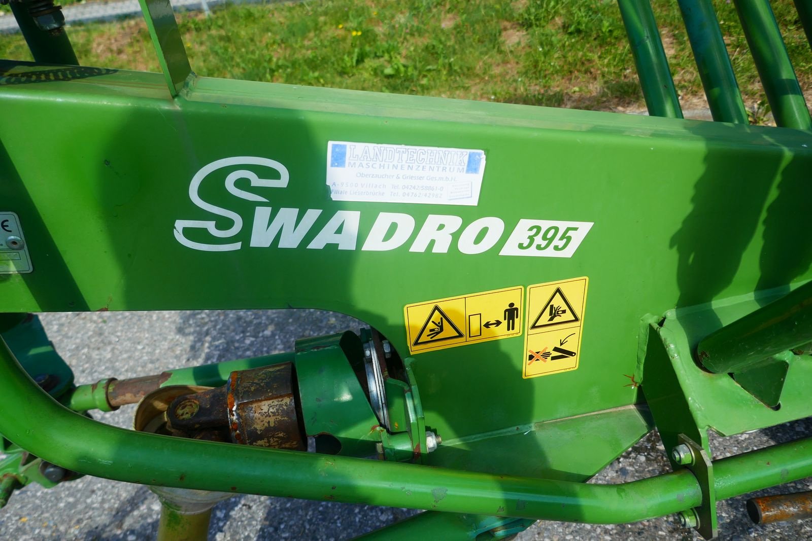 Schwader des Typs Krone Swadro 395, Gebrauchtmaschine in Villach (Bild 2)