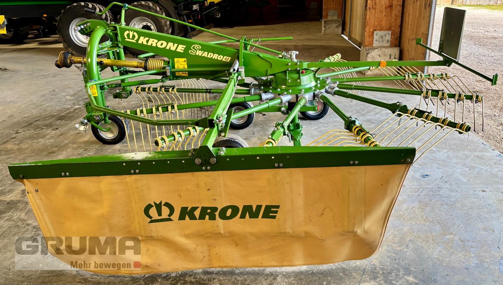 Schwader of the type Krone Swadro 42, Gebrauchtmaschine in Germaringen (Picture 3)