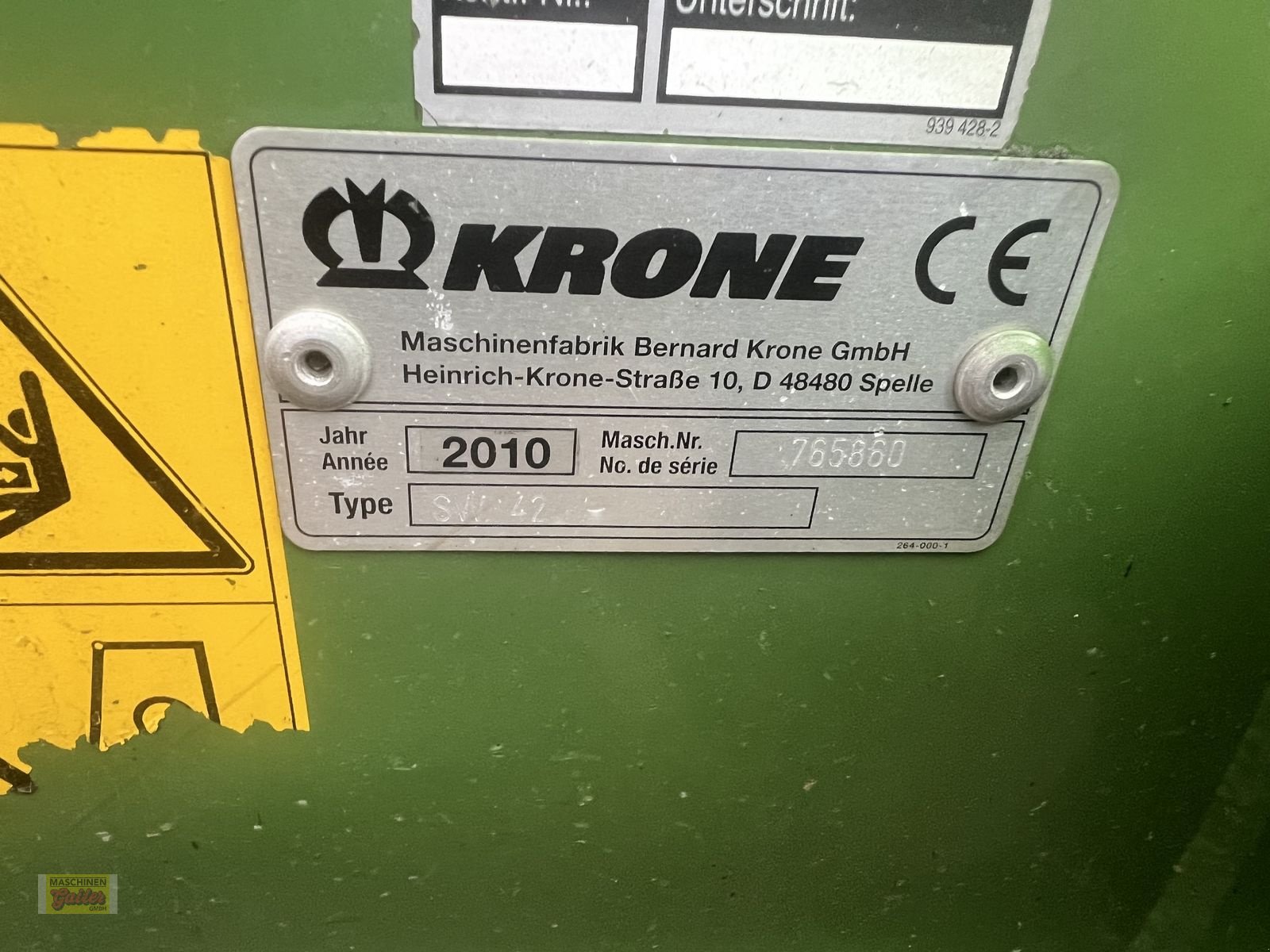 Schwader of the type Krone Swadro 42, Gebrauchtmaschine in Kötschach (Picture 7)